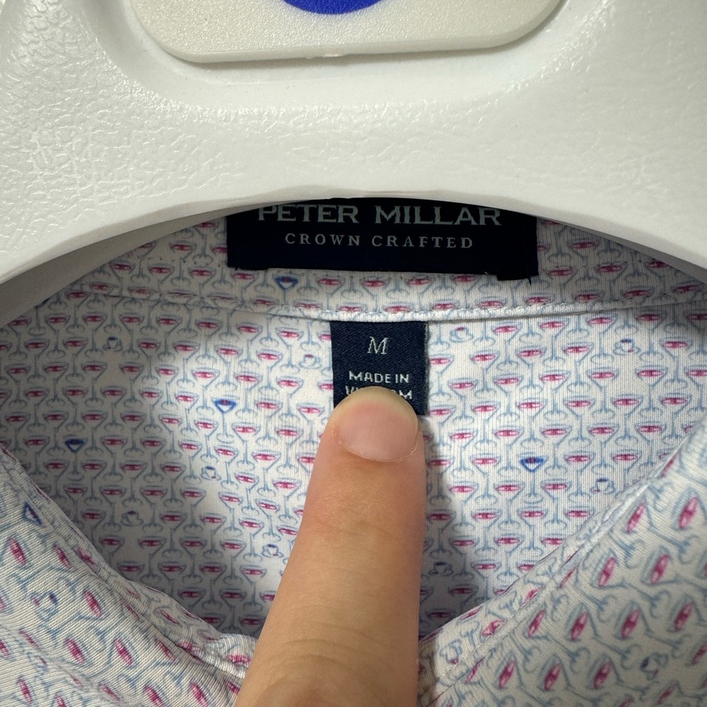 Peter Millar Crown Crafted Polo - Size M